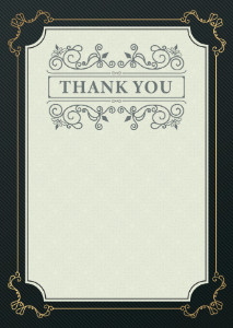 Thank You Card template #372