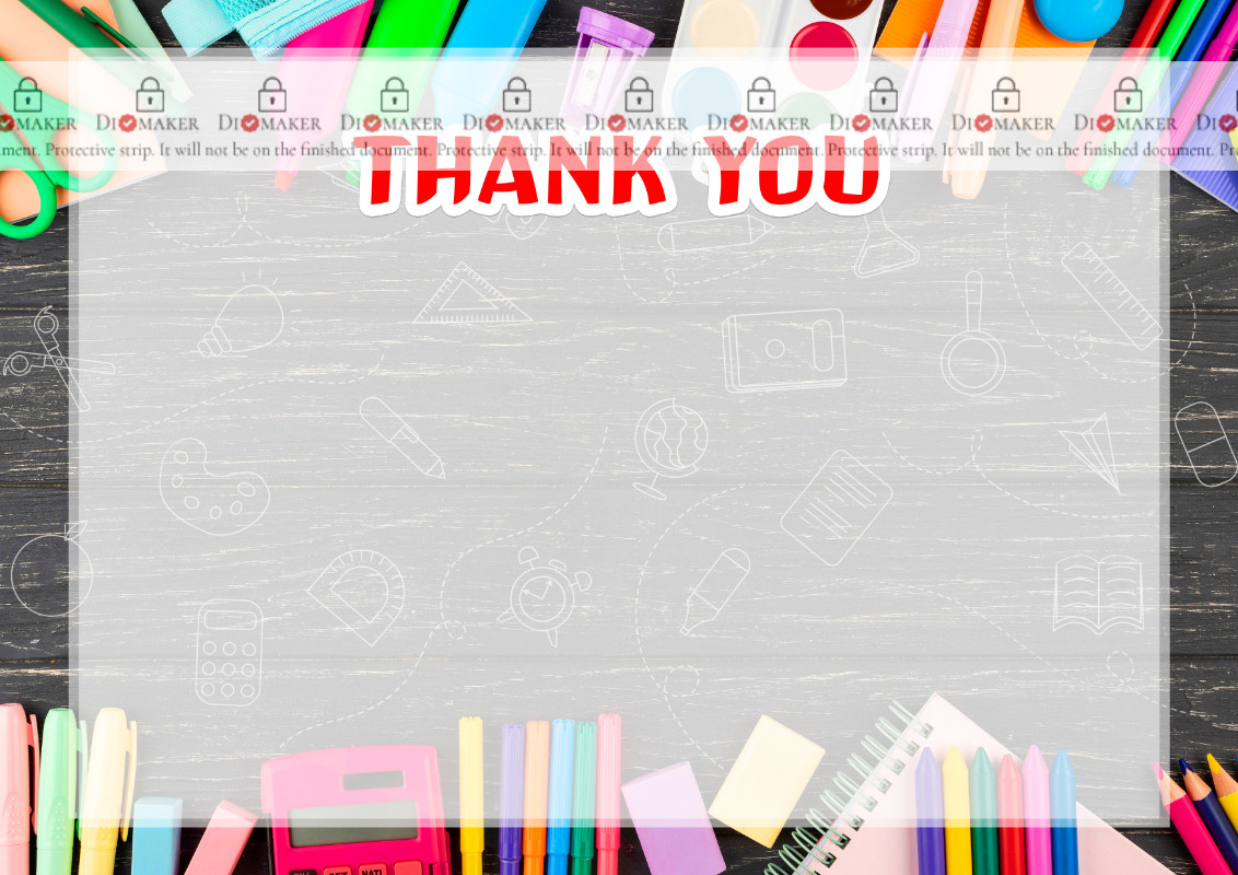 Thank You Card template #426