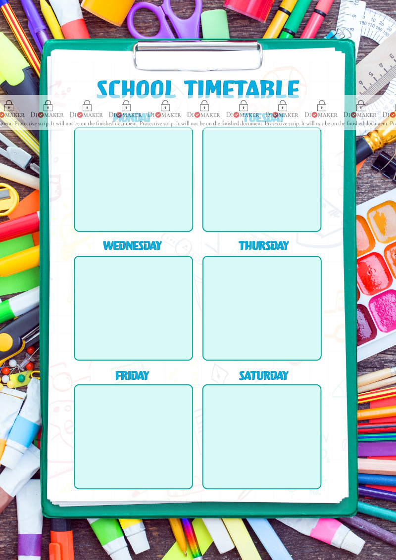 School timetable №1