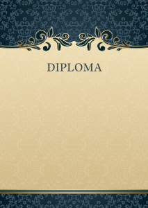 Modello di Diploma #430