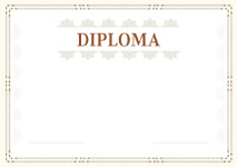 Diploma template «Plot»
