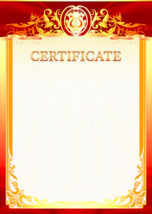 
Certificate template #431