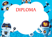 Diploma template #449