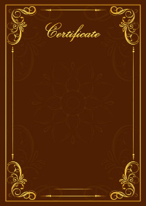 
Certificate template #371