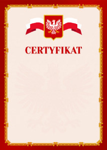 Szablon certyfikatu #2