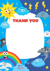 Thank You Card template #447