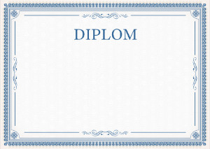 Vorlage eines Diploms #435