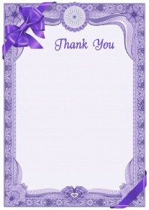 Thank You Card template #11