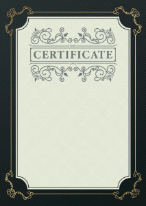 
Certificate template #372