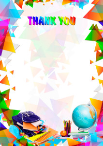 Thank You Card template «Bright moment»