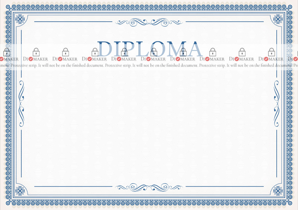 Diploma template #435