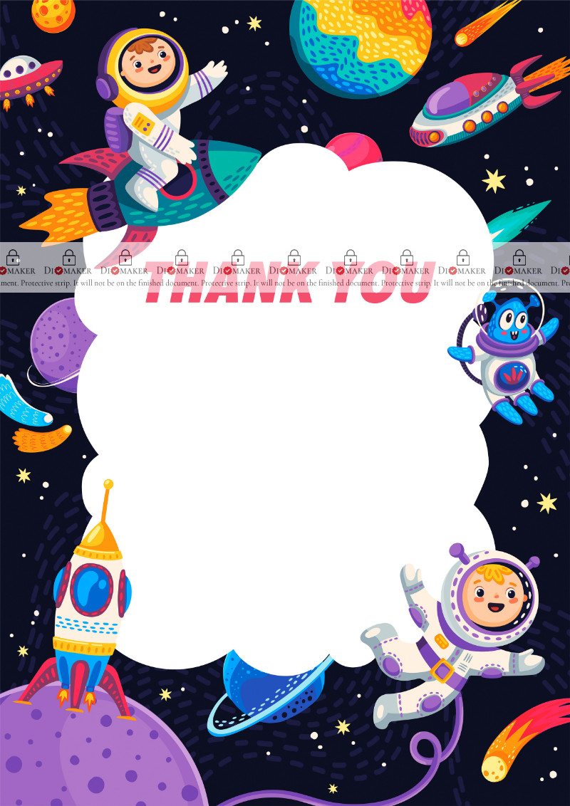 Thank You Card template #448