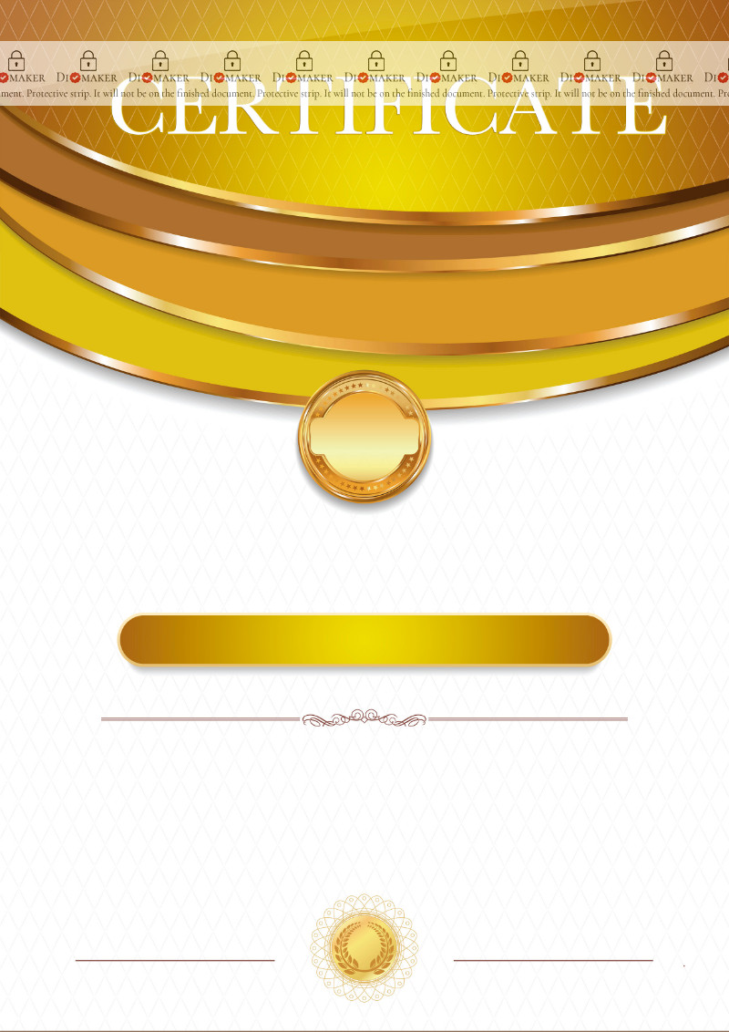 
Certificate template «Gold of Ophir»