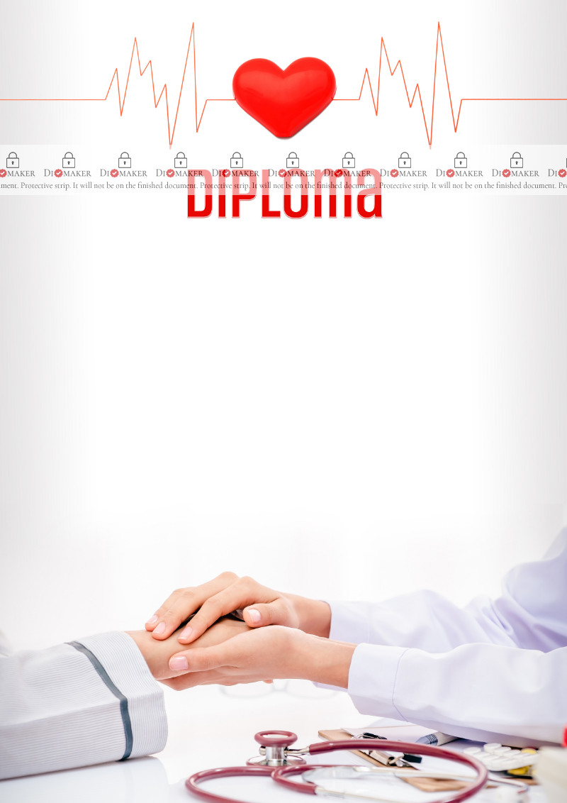 Diploma template «Doctor»