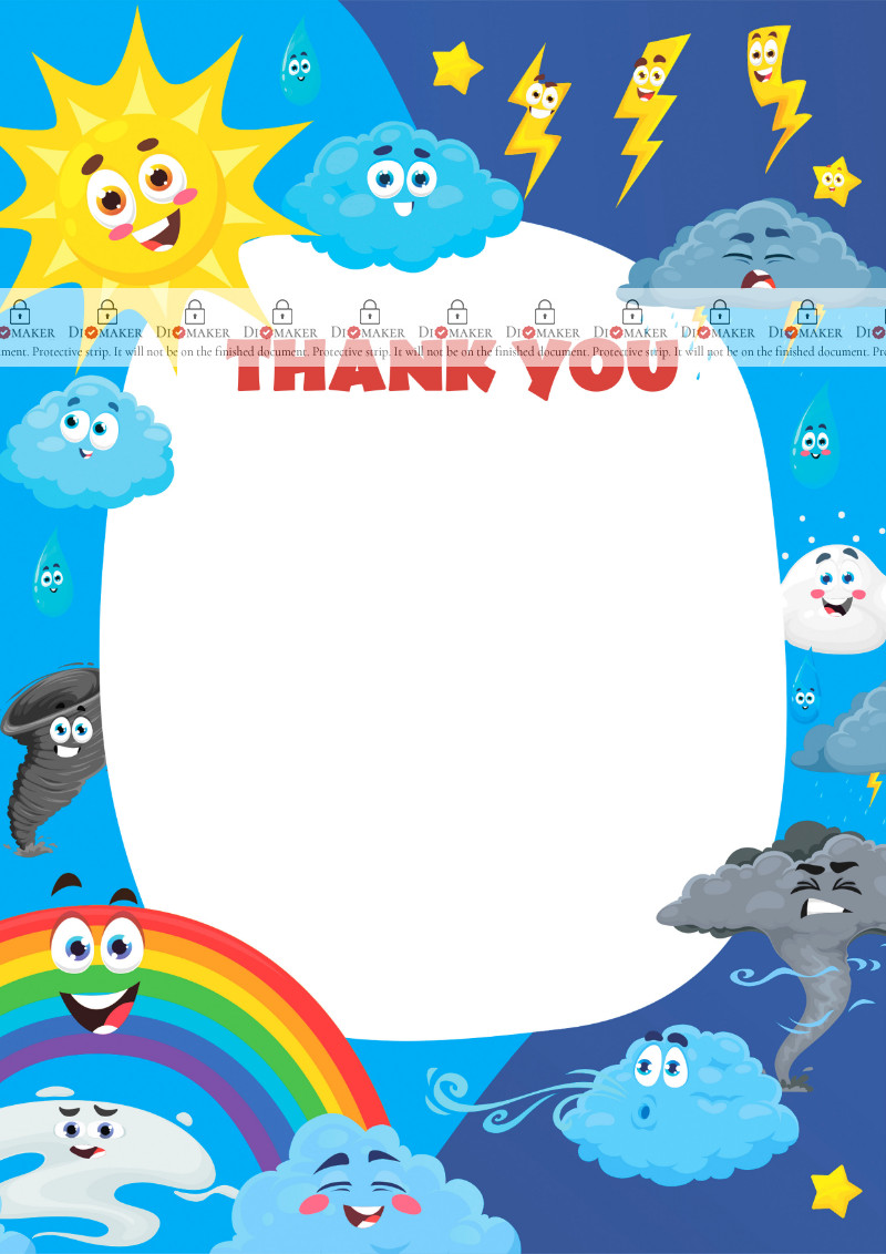 Thank You Card template #447