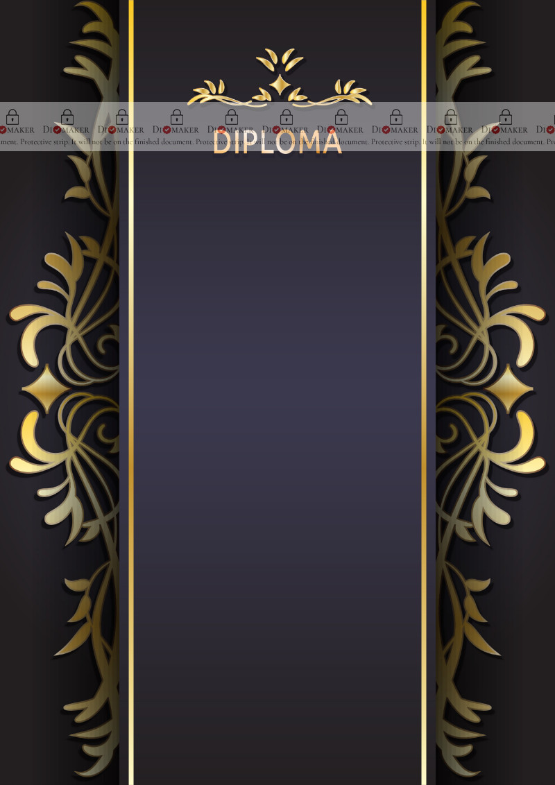 Diploma template #415