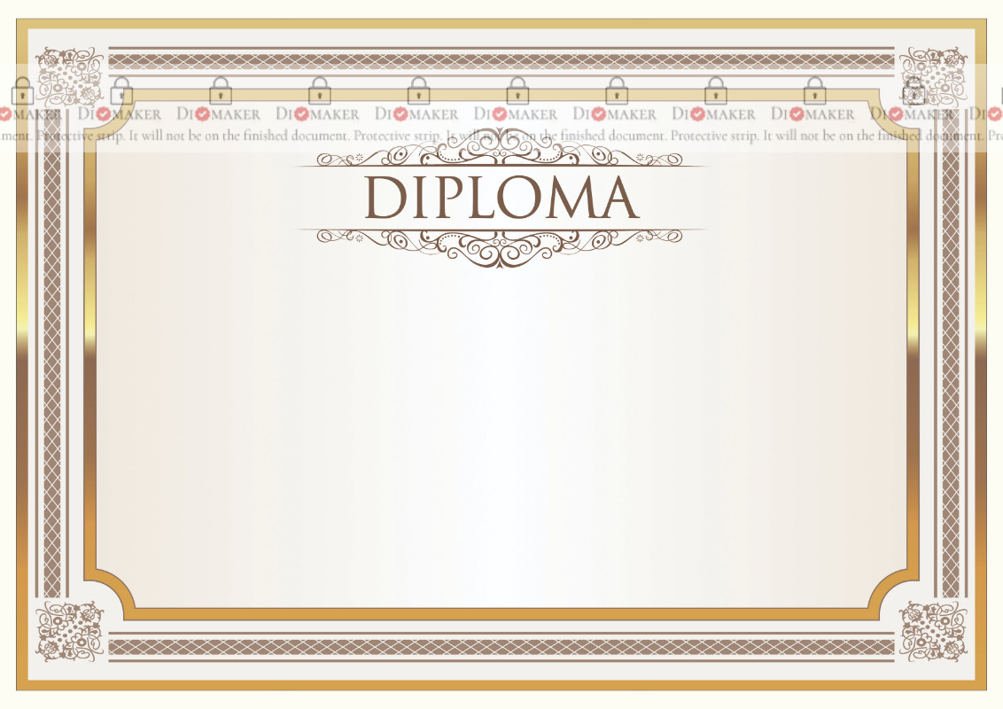 Diploma template «Shine»