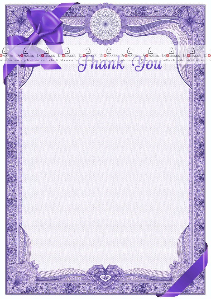 Thank You Card template #11