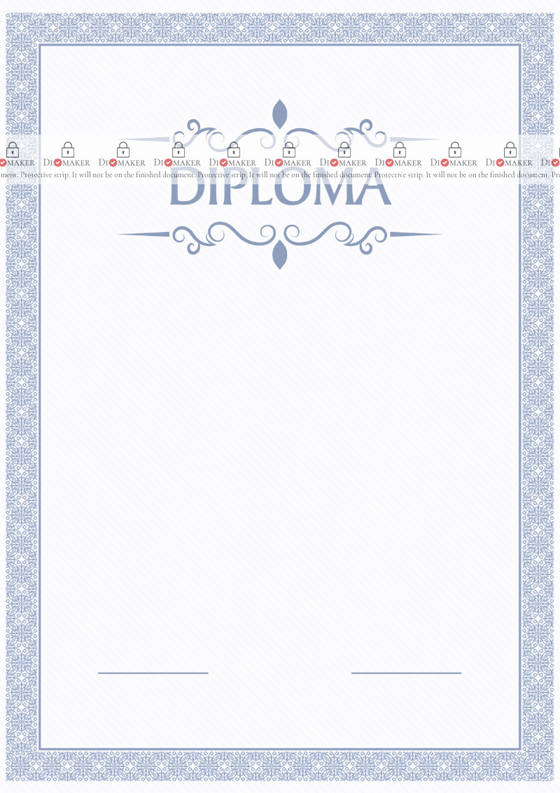Diploma template #418
