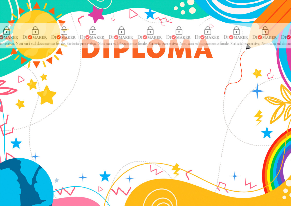 Modello di Diploma #445