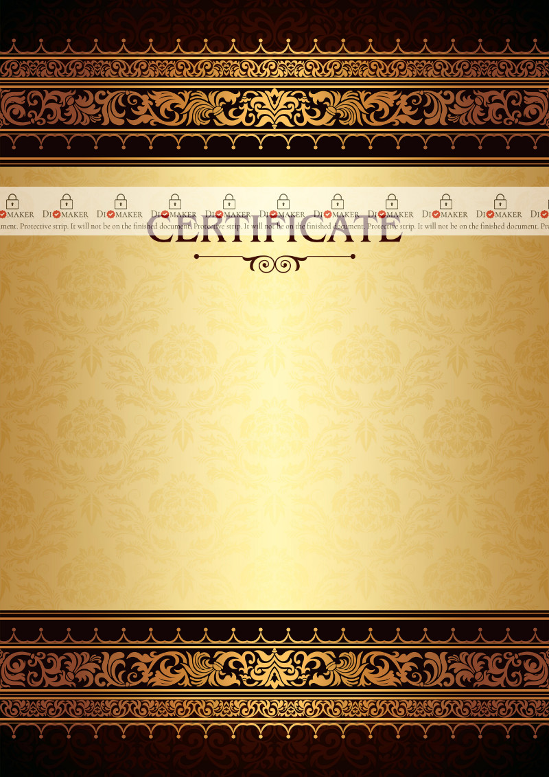 
Certificate template #417