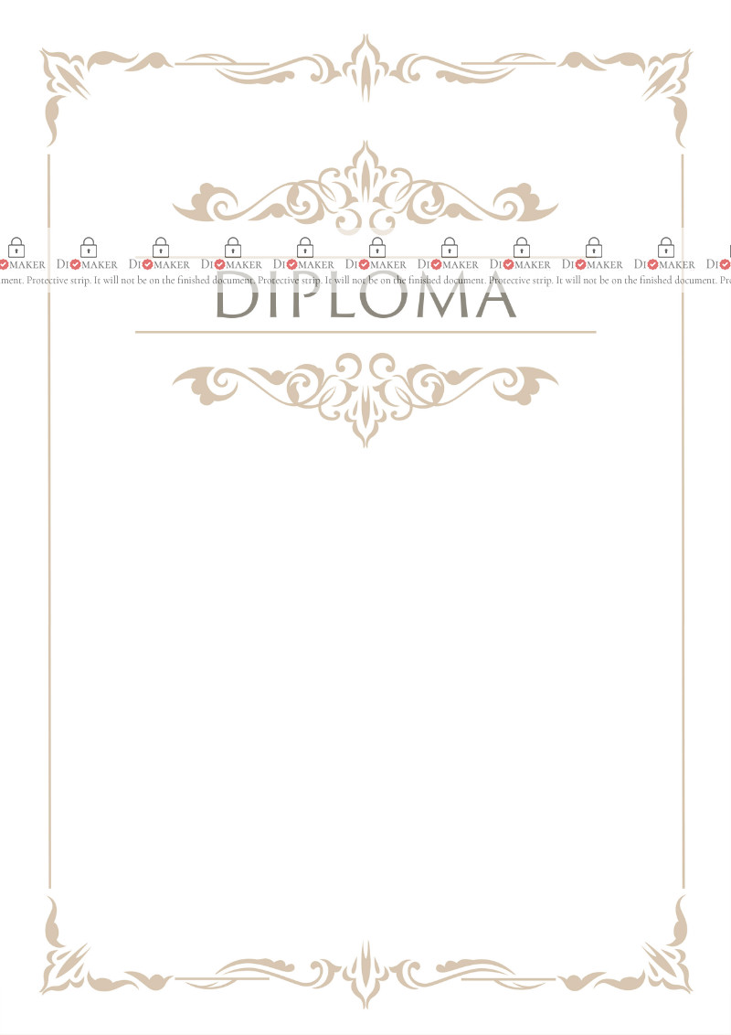 Diploma template #369
