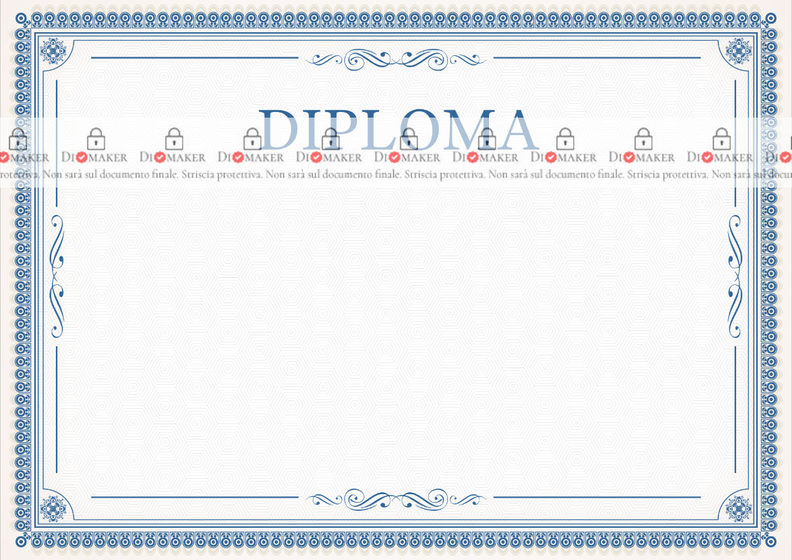 Modello di Diploma #435