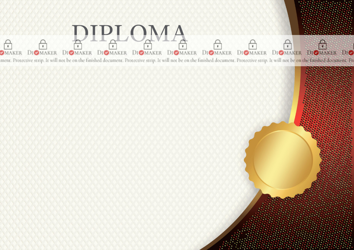 Diploma template #428
