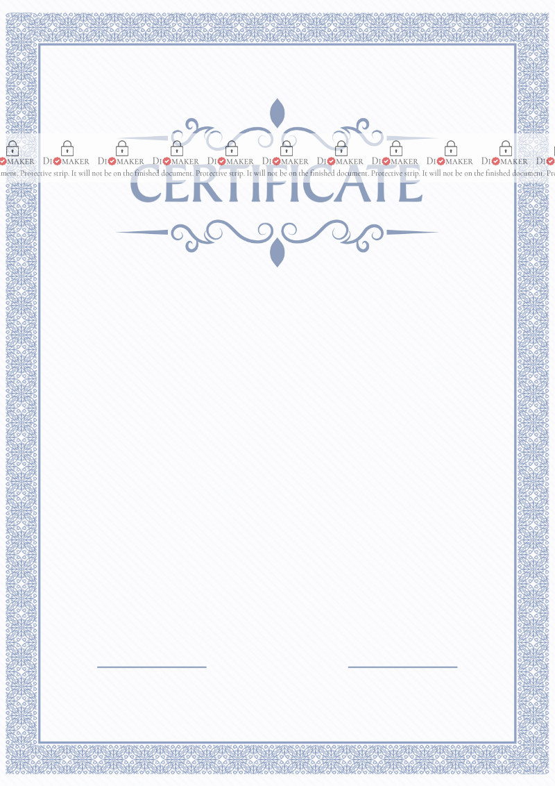 
Certificate template #418