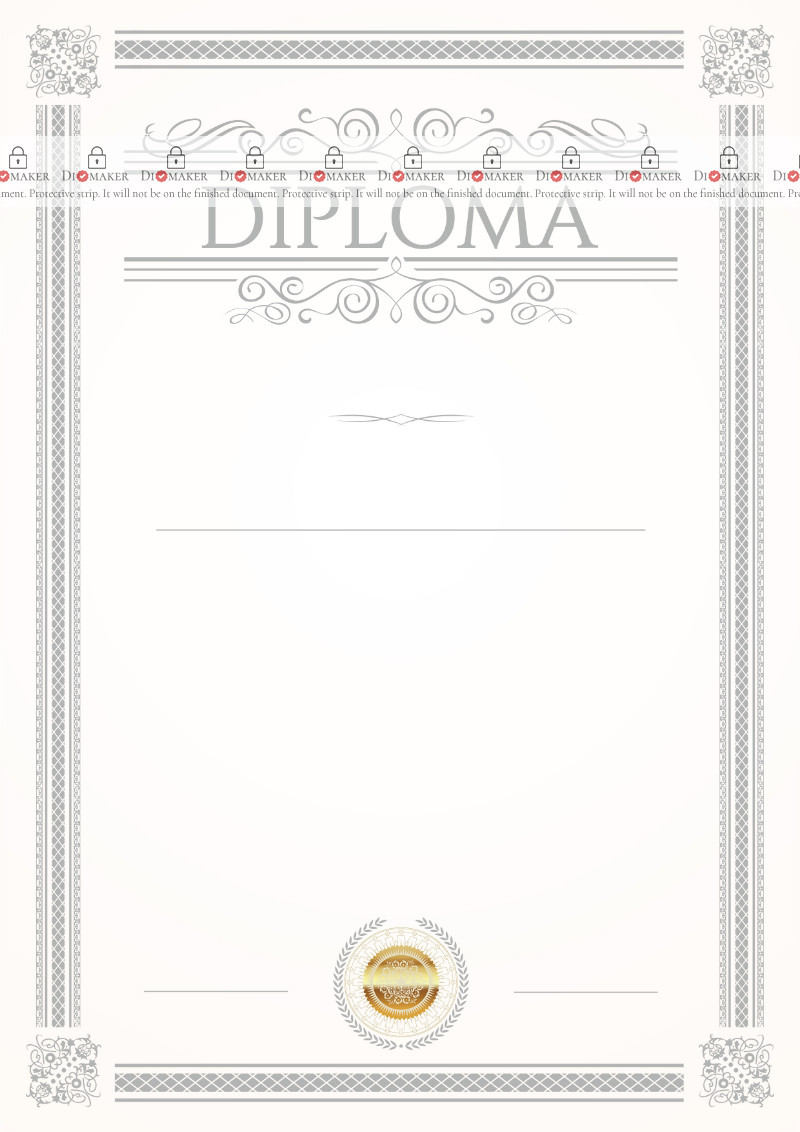 Diploma template «Etude»