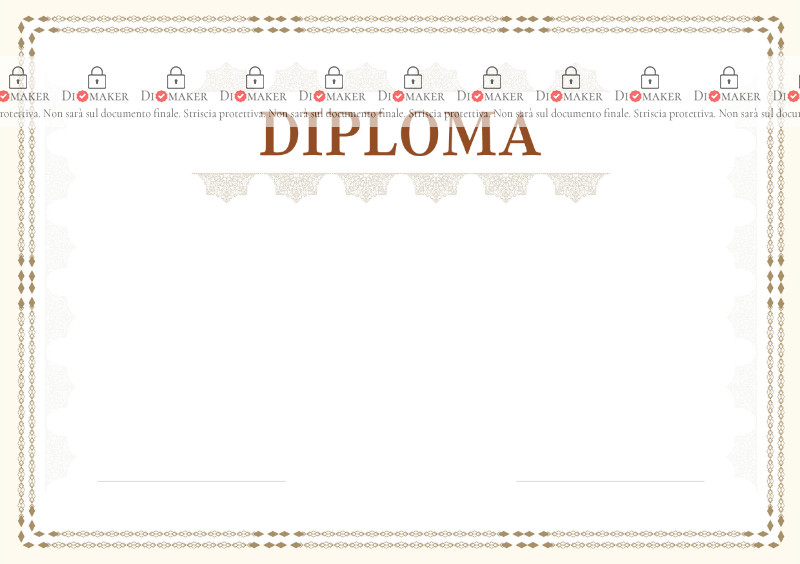 Modello di Diploma «Tracciare»