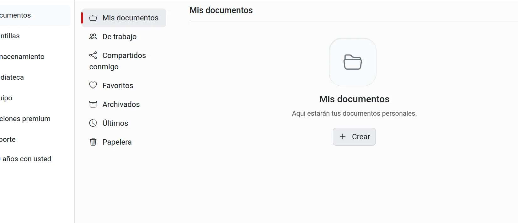 Acceso compartido al documento