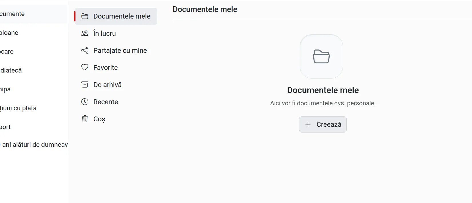 Colaborare la document