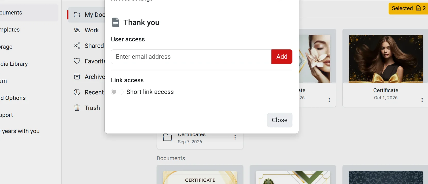 Document collaboration