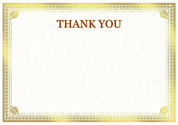 Artistic letter of appreciation template 'Sunshine'