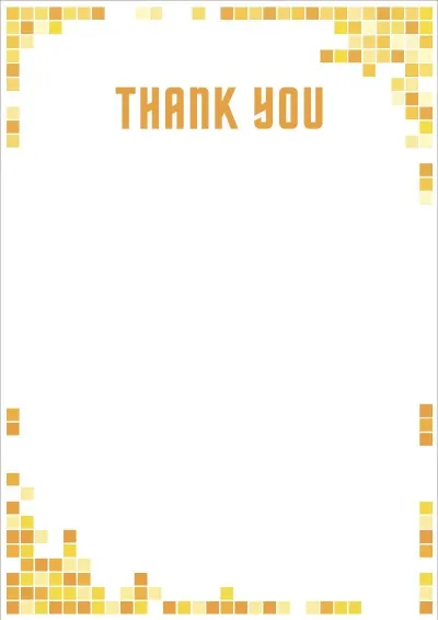 Artistic letter of appreciation template «Sun Mosaic»