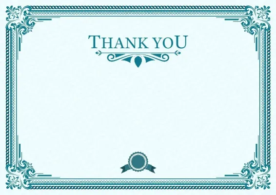 'Leadership Spectrum' letter of appreciation template