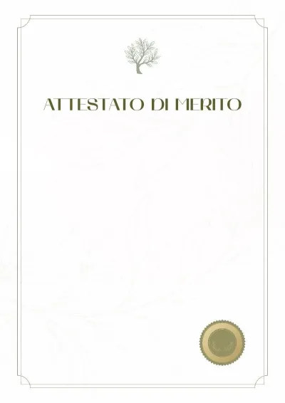 Modello di attestato «Respiro del pianeta»
