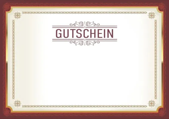 Шаблон торжественной Gutscheine «Соглашение»