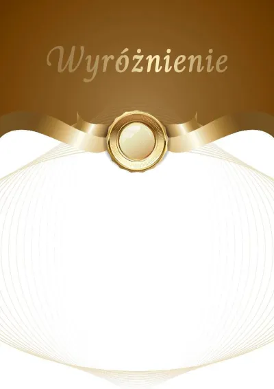 Szablon uroczystego wyróżnienia „Akademia Stylu”
