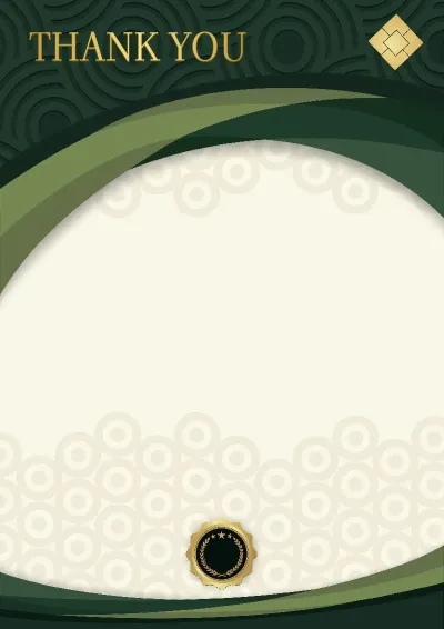 Letter of Appreciation Template 'Green Accent'