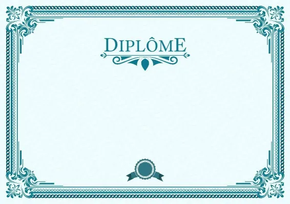 Modèle de diplôme « Spectre de leadership »