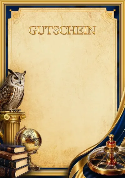 Gutschein-Vorlage „Club der Kenner“