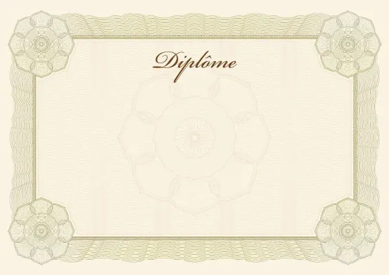 Modèle de diplôme « Standard Classique »