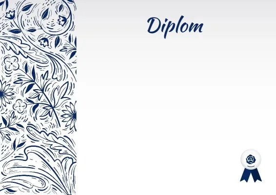 Diplom-Vorlage „Sinfonie der Inspiration“