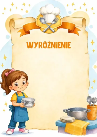 Szablon wyróżnienia «Gospodyni i pomocnica»