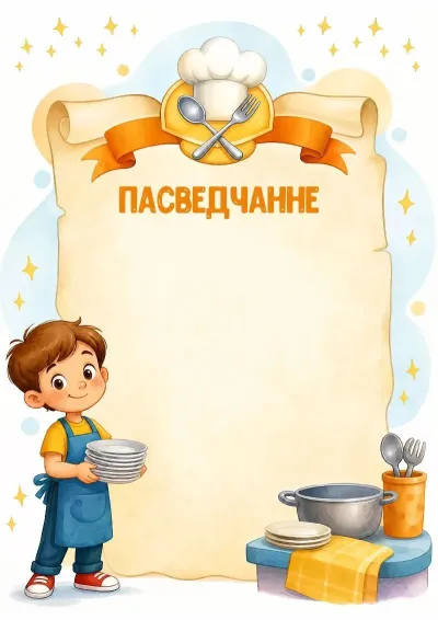 Шаблон пасведчання «Лепшы дзяжурны»