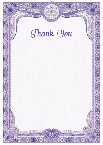 Formal Letter of Appreciation Template #2