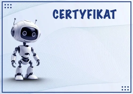 Certyfikat «Robobum»