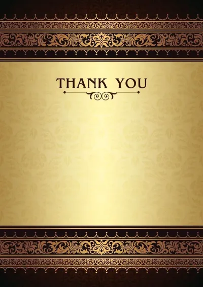 'Royal Patterns' Ceremonial Letter of Appreciation Template
